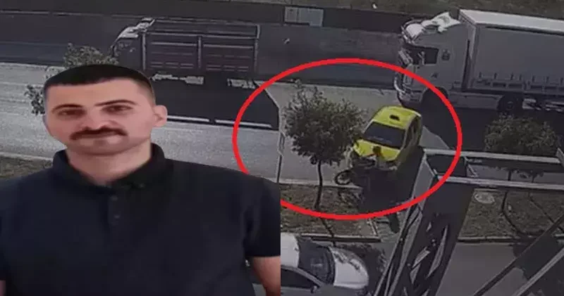 Yaya geçidinden geçmeye çalışan taksinin çarptığı motosiklet sürücüsü öldü