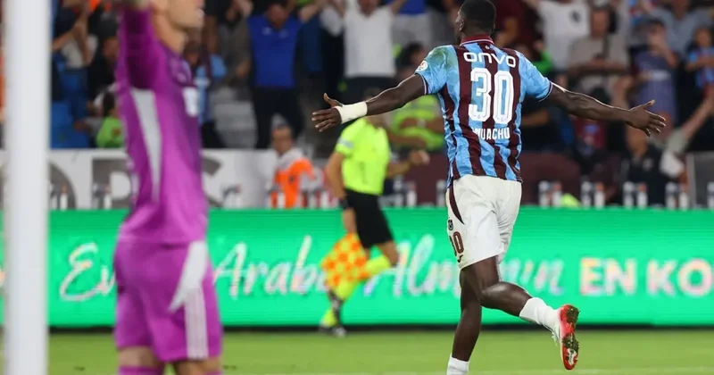 Onuachu müthiş geri döndü, Trabzonspor kazandı