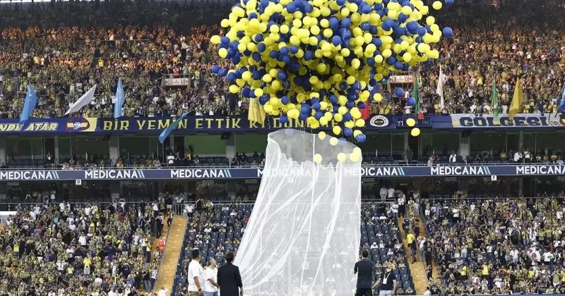 Fenerbahçe den duygulandıran hareket! 1907 adet balon uçuruldu