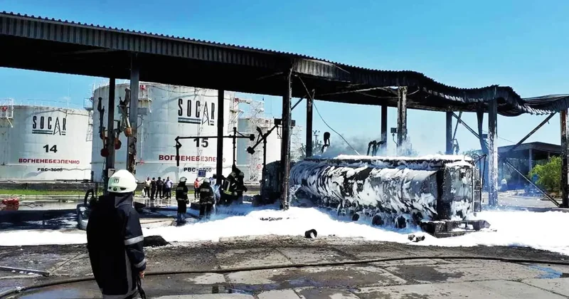 Ukrayna’da SOCAR tesisi vuruldu... Moskova Bakü hattında yeni gerilim