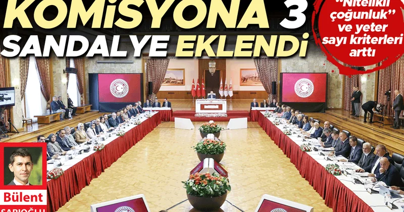 Komisyona 3 sandalye eklendi
