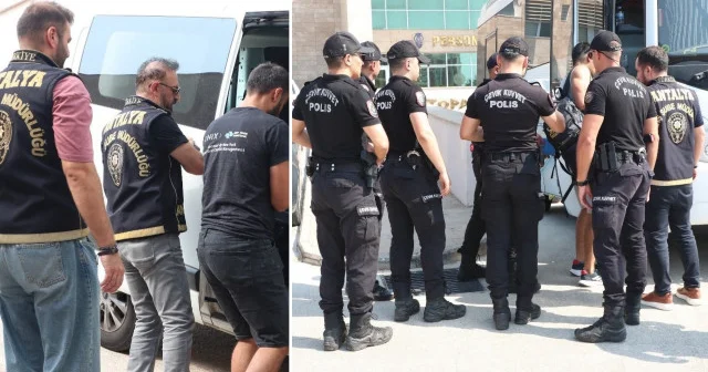 Antalya’da aranan 125 şahıs eş zamanlı operasyonla yakalandı Gündem Haberleri