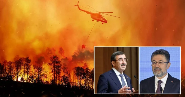 Yılmaz ve Yumaklı, yangınlarla mücadelede yeni stratejiyi duyurdu Gündem Haberleri
