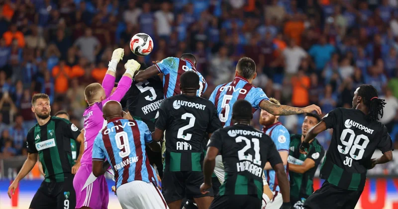 Trabzonspor da sezonun ilk golü Paul Onuachu dan