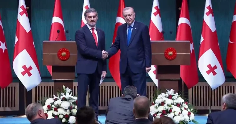 Erdoğan ve Kavelaşvili den bölgesel barış mesajları