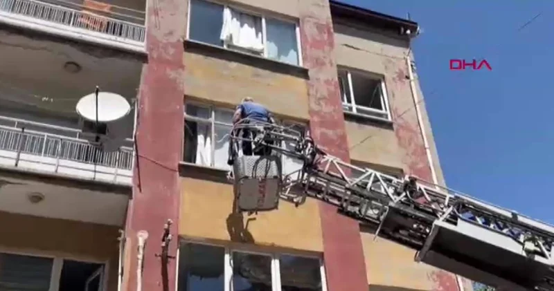 Apartmandan gelen kötü koku mahalleyi ayağa kaldırdı