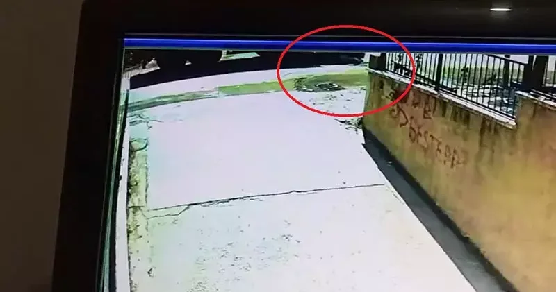 Ankara da hafriyat kamyonunun çarptığı 2 kişi öldü; kaza kamerada