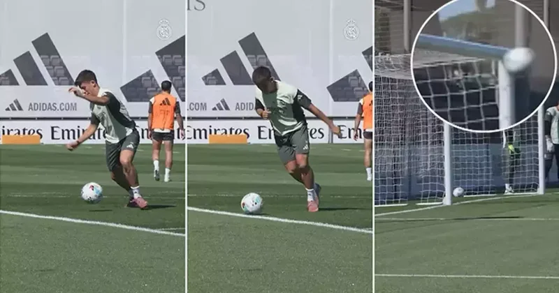 Real Madrid de Arda Güler den 90 a füze Fanatik Spor Haberleri Video