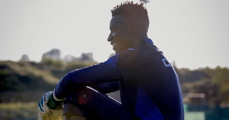 Andre Onana, Trabzonspor da ilk idmanına çıktı!