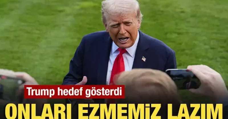 Trump, Filistin destekçisi sol grupları hedef aldı: Ezmemiz gerekiyor!