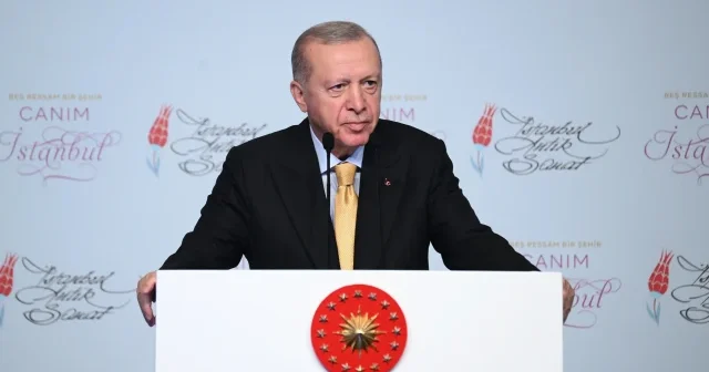 Cumhurbaşkanı Erdoğan Necip Fazıl Kısakürek’in ‘Canım İstanbul’ şiirini okudu VİDEO İZLE
