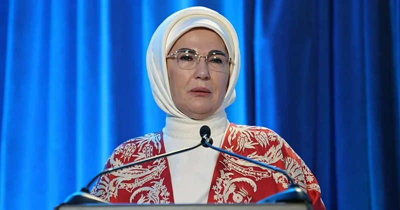 Emine Erdoğan dan 5. Lider Eşleri Zirvesi ne video mesaj: Dünyanın tüm çocuklarına aydınlık gelecek borçluyuz!