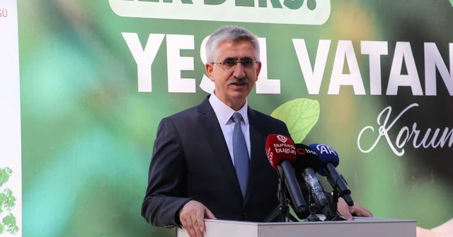 Milli Eğitim Bakan Yardımcısı Yılmaz, Bursa da İlk Dersim Yeşil Vatan programına katıldı: Bursa Haberleri