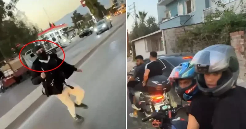 İçerik üreticisi canlı yayın yaparken silahlı saldırıya denk geldi
