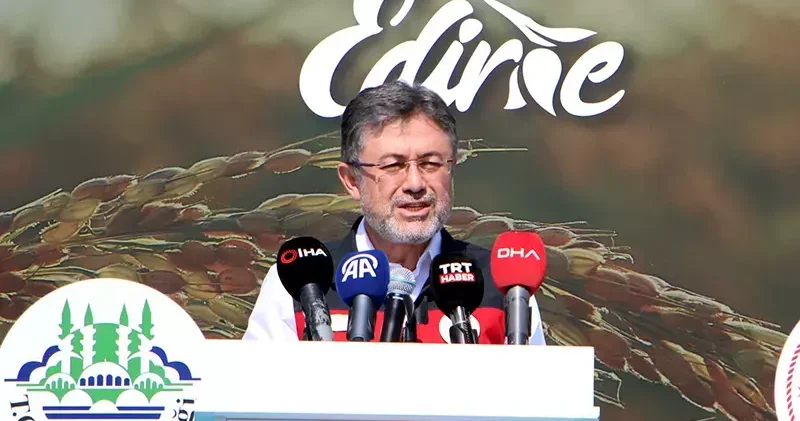 Bakan Yumaklı: Halkımızın pirinç ihtiyacının yüzde 72 sini kendi topraklarımızda üretiyoruz
