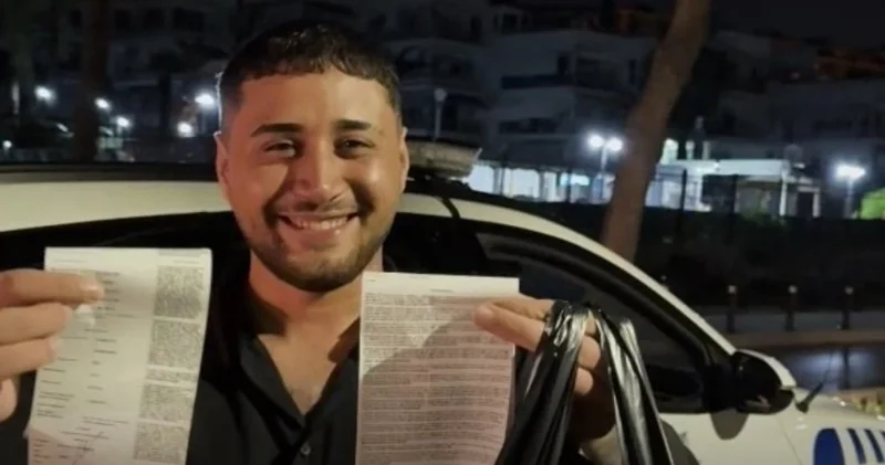Polisten kaçıp yakalanan sürücü sevgilisine beddua etti