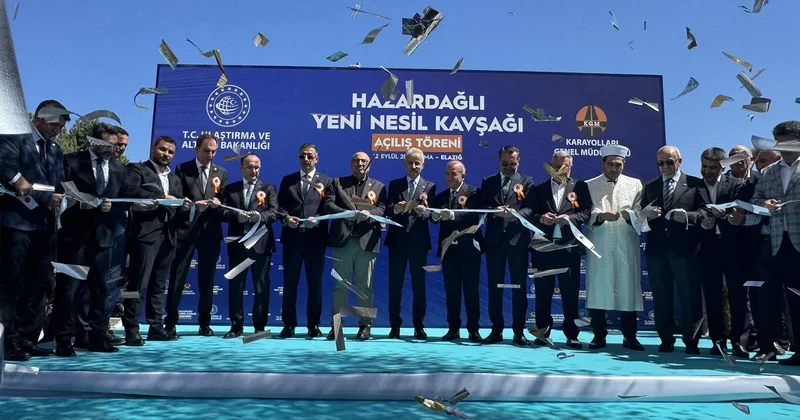 Hazardağlı Kavşağı açıldı! Bakan Uraloğlu: 480 milyon lira tasarruf edeceğiz