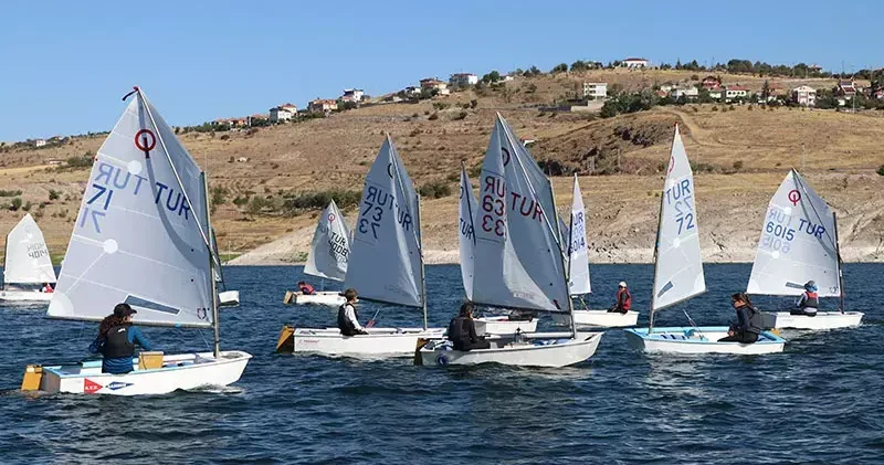 Optimist Yelken Yarışları’nın 3’üncü ayağı, Kayseri’de başladı