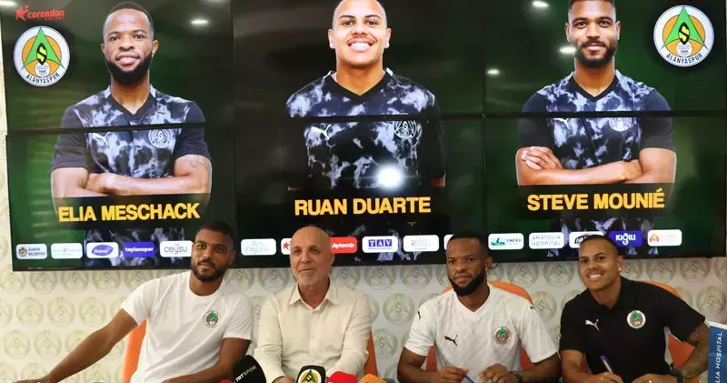 Alanyaspor’dan 3 yeni transfer