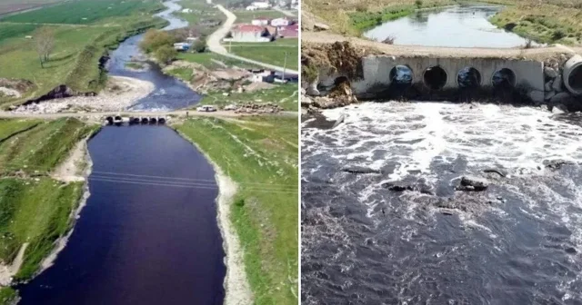 Tekirdağ da arıtılmadan Çorlu Çayı’na yapılan atık su deşarjına inceleme Tekirdağ Haberleri