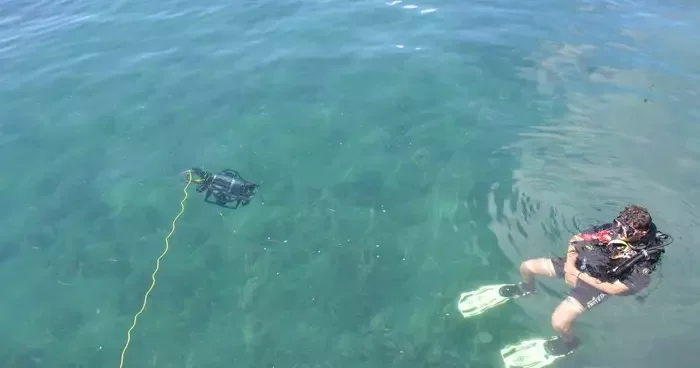 Sinop’ta yapay zeka destekli insansız deniz aracı ilk kez suya indirildi