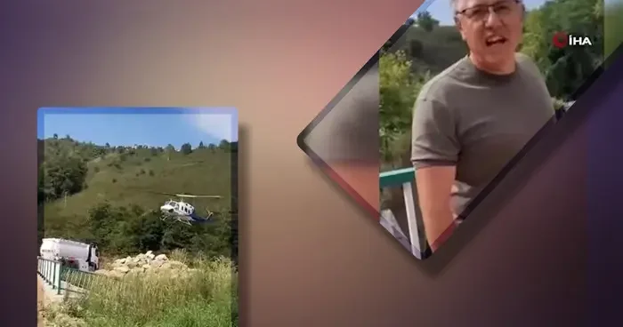 Giresun daki sık sık geziyordu: Gizemli helikopteri vatandaş kayda aldı! Burada 7 piramit var, girişini arıyorsunuz