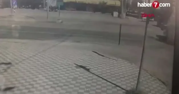 İhbara gidiyorlardı! Polisin feci kazası kamerada