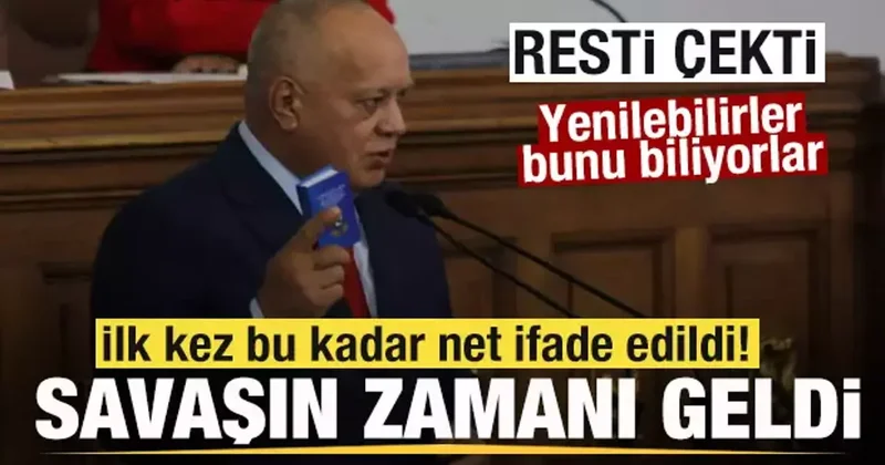 ABD ye büyük rest! İlk kez bu kadar net ifade edildi! Savaşın zamanı geldi