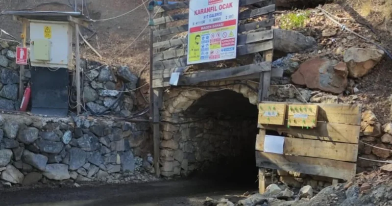 Denizli de maden ocağında göçük