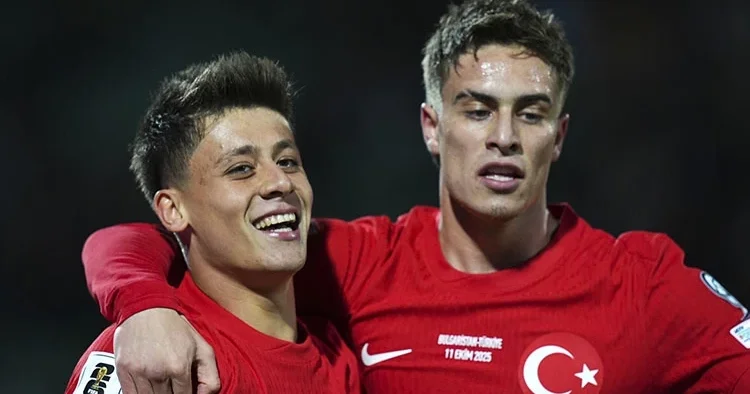 A Milli Takım ın muhteşem ikilisi: Arda Güler & Kenan Yıldız! Şapkadan tavşan çıkardılar, performansları fark yarattı!