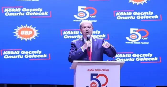 KKTC de Ulusal Birlik Partisi, 50. kuruluş yıl dönümünü kutladı