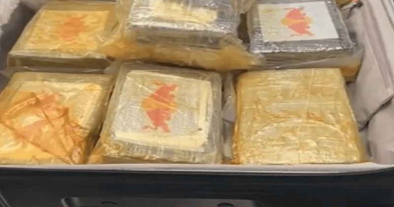 13 milyon dolarlık kokainle yakalandılar
