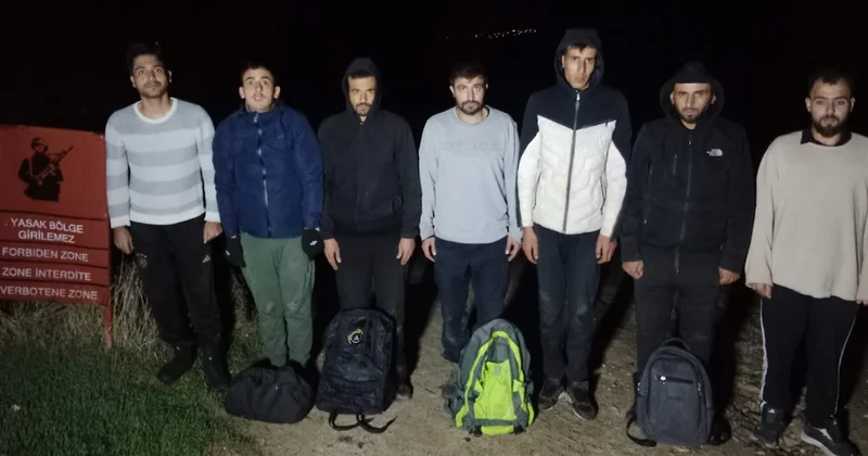 16 düzensiz göçmen Edirne de yakalandı Sözcü Gazetesi