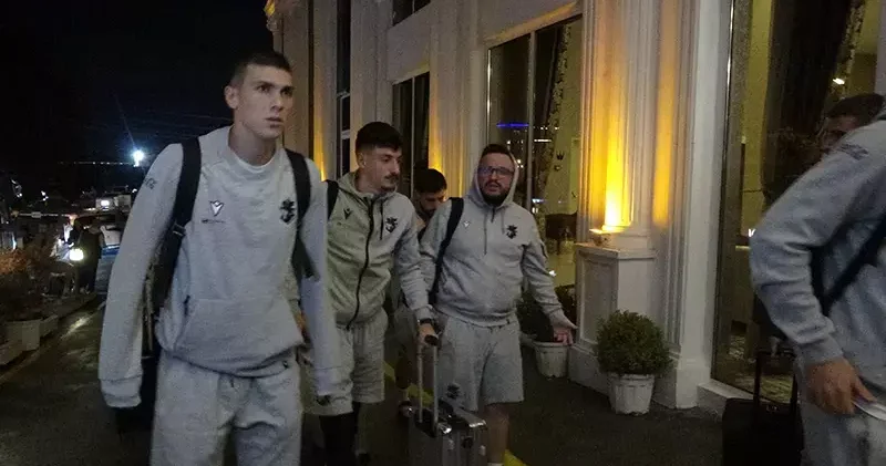 A Milli Futbol takımı ile karşılaşacak Gürcistan, Kocaeli’ye geldi