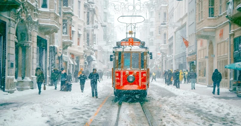 İstanbul a kar müjdesi: Aylarca sürecek Sözcü Gazetesi