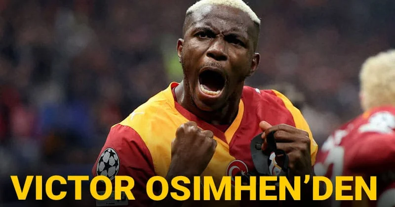 Osimhen den korkutan haber: Uçağı acil iniş yaptı