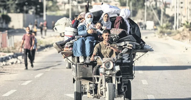 Gazze huzura uyandı