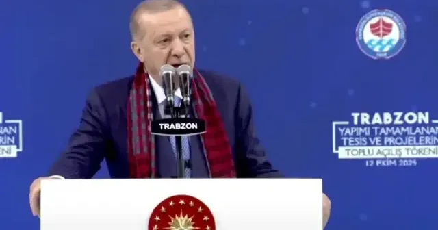 Cumhurbaşkanı Erdoğan müjdeyi verdi: Deniz üzerine üçüncü havalimanını Trabzon a inşa edeceğiz Trabzon Haberleri