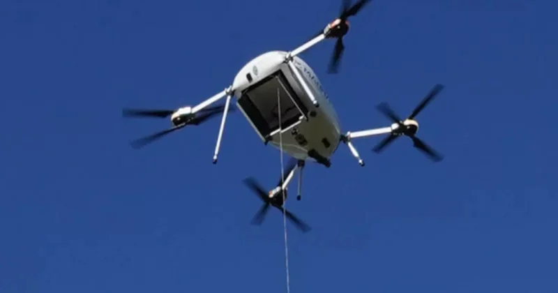 Artık yemek siparişleri drone ile gelecek! 3 dakikada teslim Sözcü Gazetesi