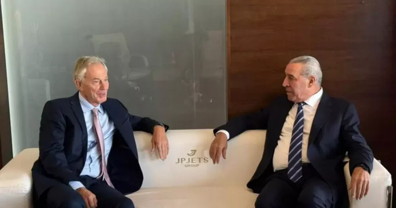 Tony Blair ortaya çıktı! Gazze görüşmesi