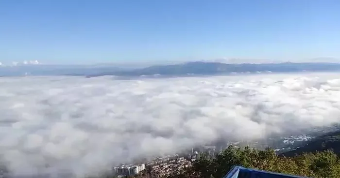 Bursa sisle kaplandı