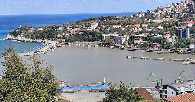 Zonguldak Limanı nın rengi değişti