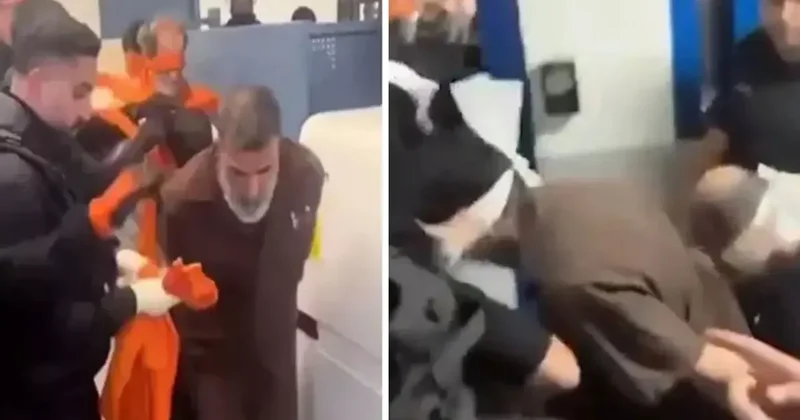 Esir takası öncesi skandal görüntüler! İsrail den Filistinli tutsaklara işkence