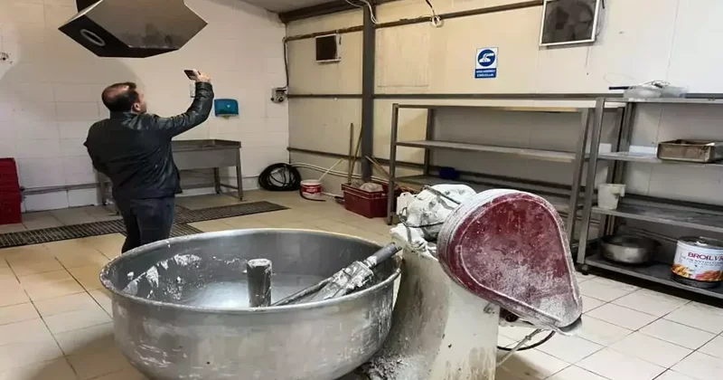 Ekmek fabrikasında fare gezdi iddiası! Denetimde ortaya çıkan görüntü şoke etti