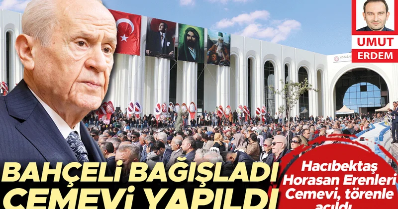 Sönmeyen ateş ve su... Horasan Erenleri Cemevi açıldı