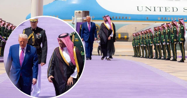 Trump ın Suudi Arabistan ziyaretinde dikkat çeken halı detayı: Nedeni ortaya çıktı Ortadoğu Haberleri