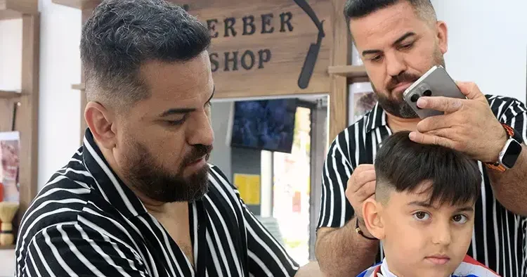 Kanal D nin dizisi berberlerde yeni bir akım başlattı... Gençler ve çocuklar görünce aynısını istiyor