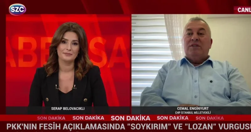 Cemal Enginyurt tan canlı yayında çok sert Lozan tepkisi Sözcü Gazetesi