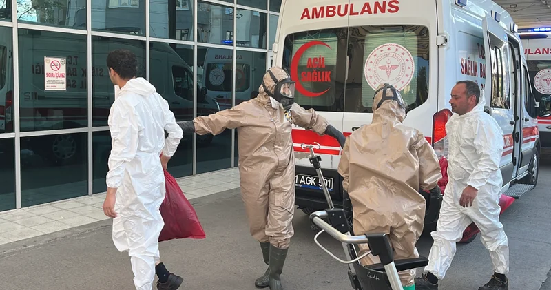 İşçiler kimyasal madde tankını temizlerken zehirlendi