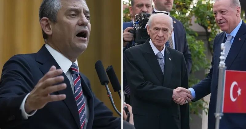 Özgür Özel den Devlet Bahçeli için ağır sözler
